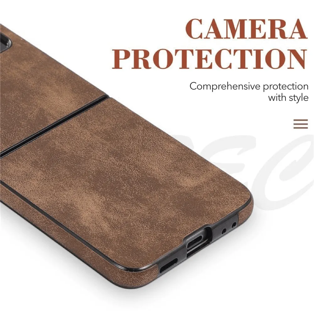 Mellis Slim Fit Leather Galaxy Z Flip 3 Case