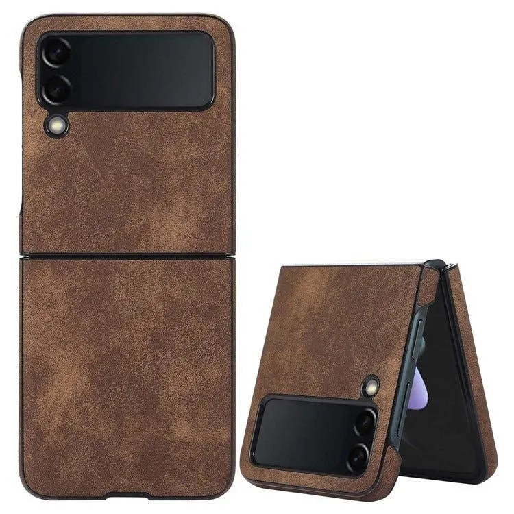 Mellis Slim Fit Leather Galaxy Z Flip 3 Case