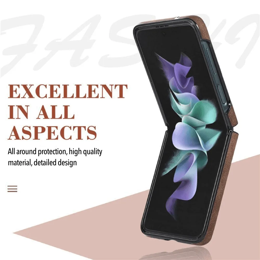 Mellis Slim Fit Leather Galaxy Z Flip 3 Case