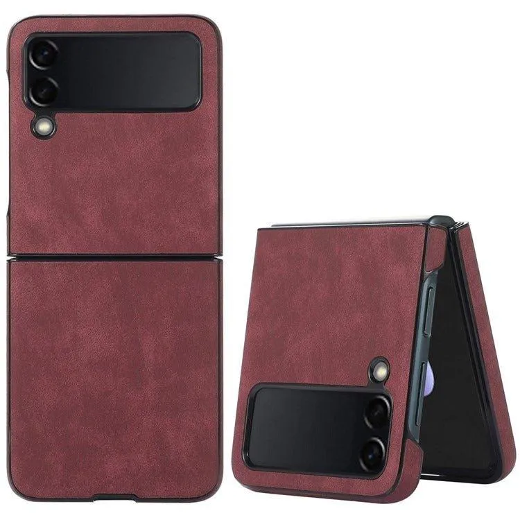 Mellis Slim Fit Leather Galaxy Z Flip 3 Case