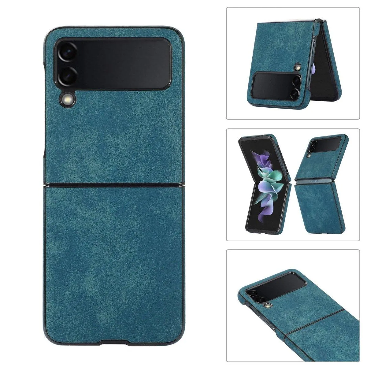 Mellis Slim Fit Leather Galaxy Z Flip 3 Case