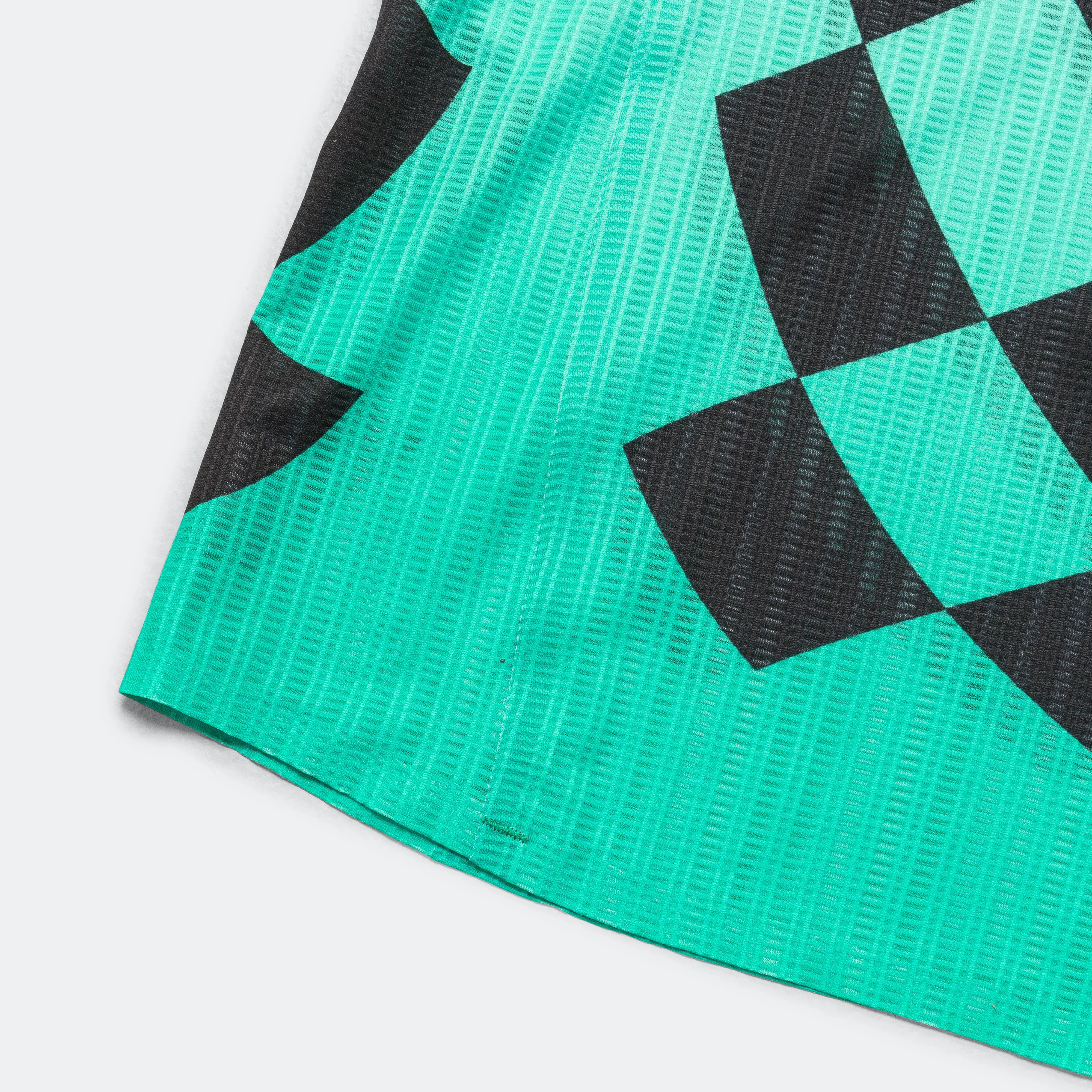 Mens Race Vest - Black/White Diamond