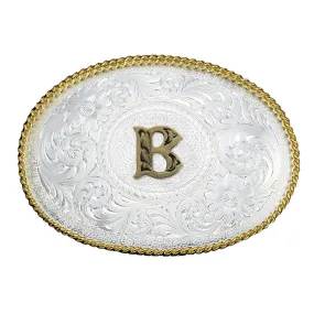 Montana Silversmiths Initial Engraved Buckle