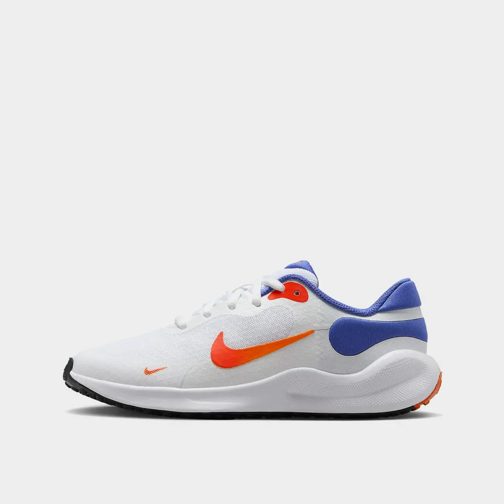 Nike Youth Revolution 7 Sneaker White/blue _ 181926 _ White