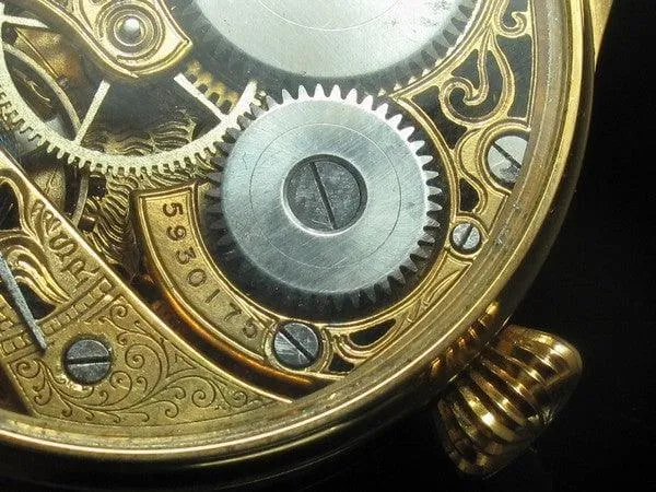 Omega Pocket Watch Movement Custom Watch Skeleton 1920s