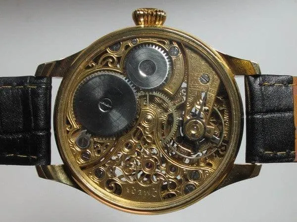 Omega Pocket Watch Movement Custom Watch Skeleton 1920s