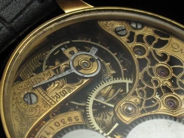 Omega Pocket Watch Movement Custom Watch Skeleton 1920s