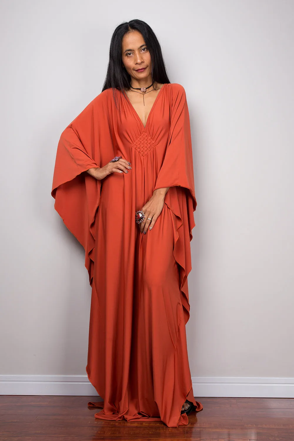 Orange kaftan