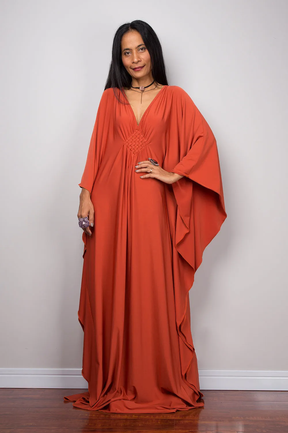 Orange kaftan