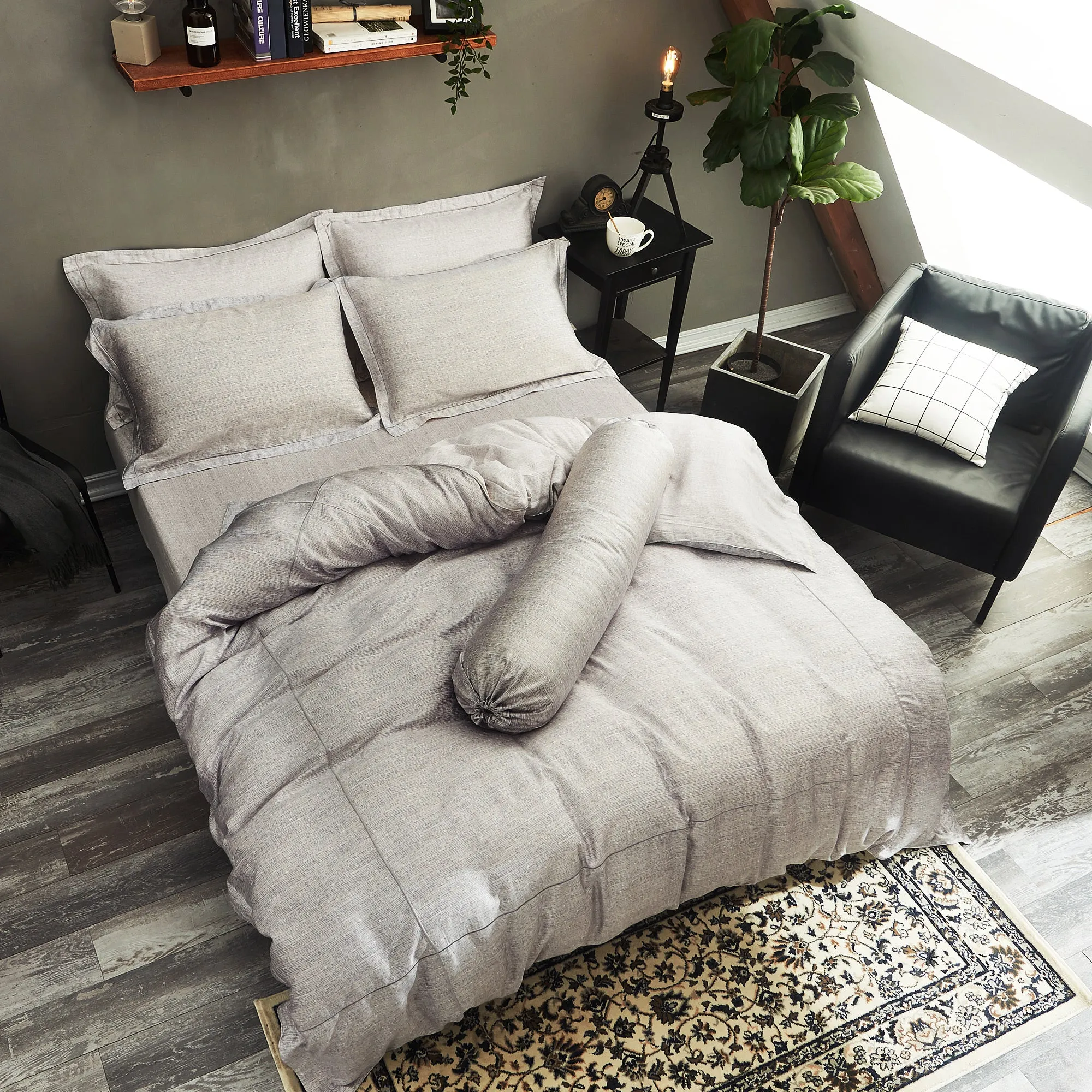 Palais Suite -  Smoky Quartz Bundle Bed Set