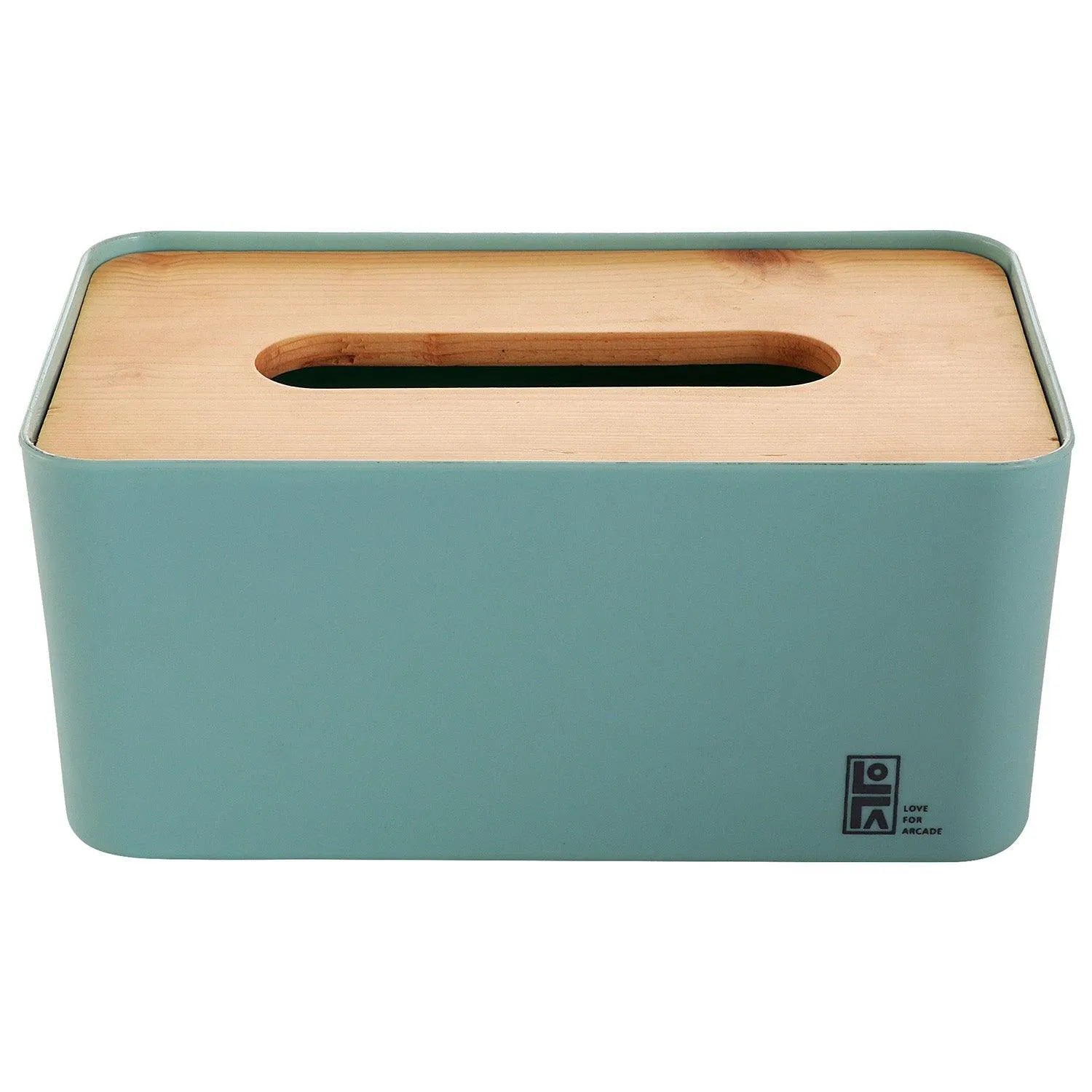 Premium Wooden Lid Tissue Holder