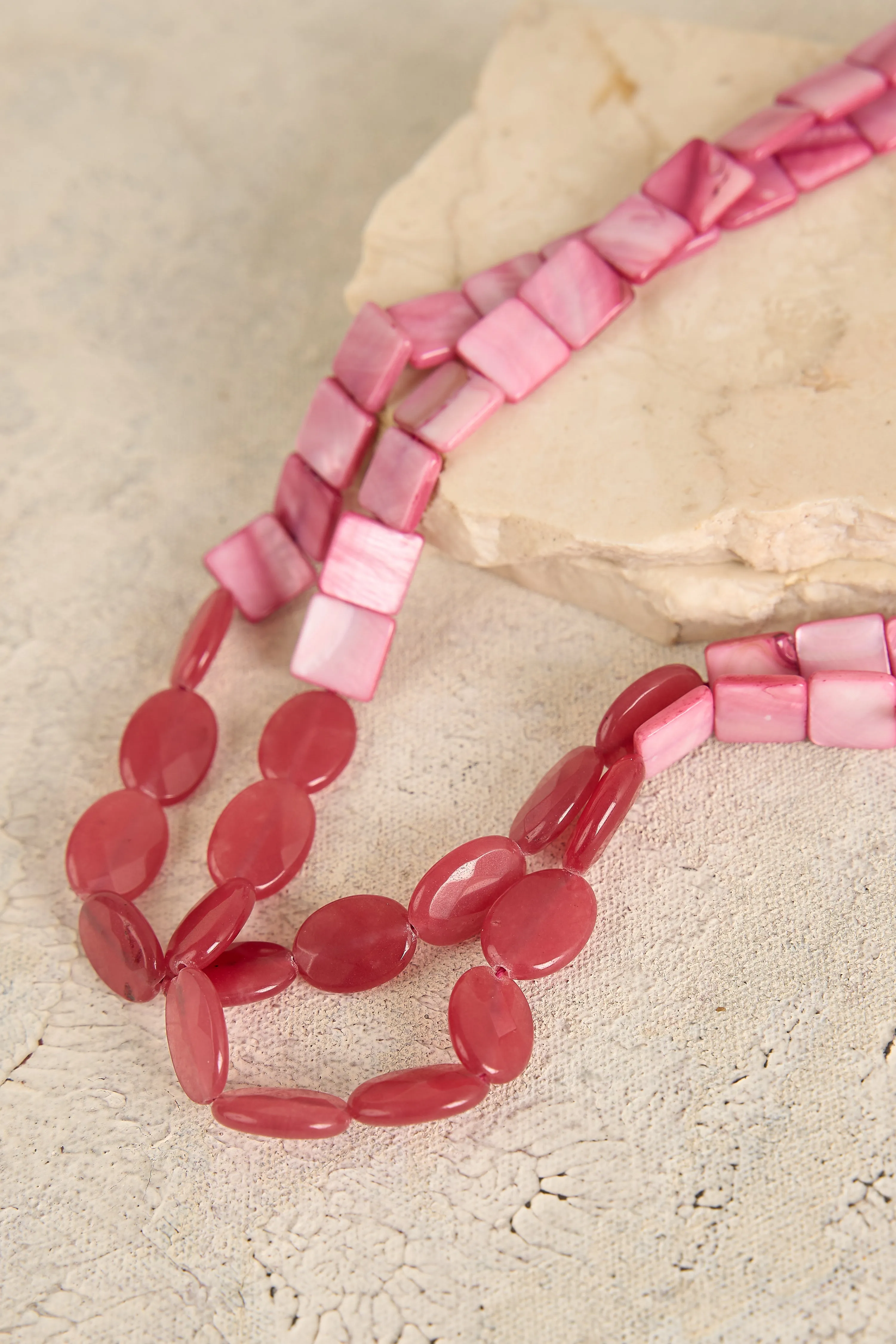 Rose Shell Necklace