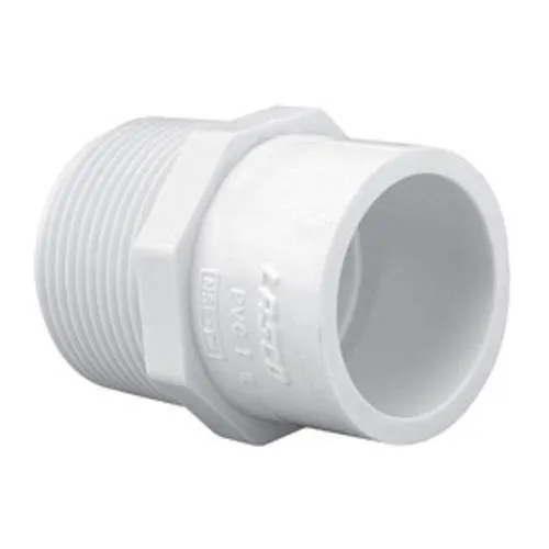 Schedule 40 PVC Reducing Male Adapter - MPT x Slip