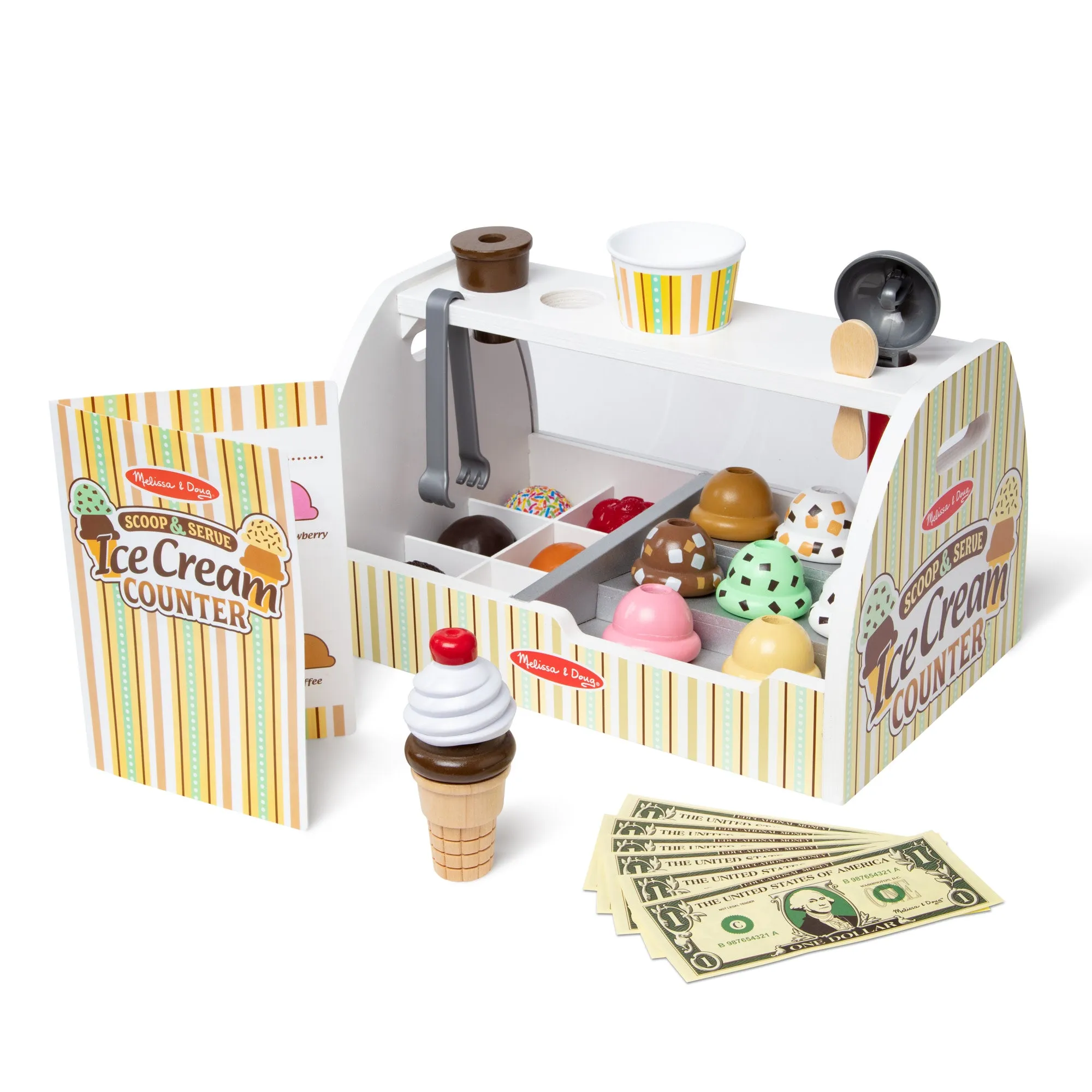 Scoop & Serve Ice Cream Counter